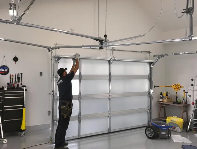 Mount Holly Garage Door Repair certified team performing precision garage door installation in Mount Holly