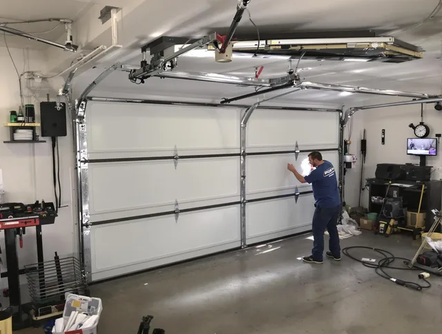 Professional garage door repair service by Mount Holly Garage Door Repair in Mount Holly