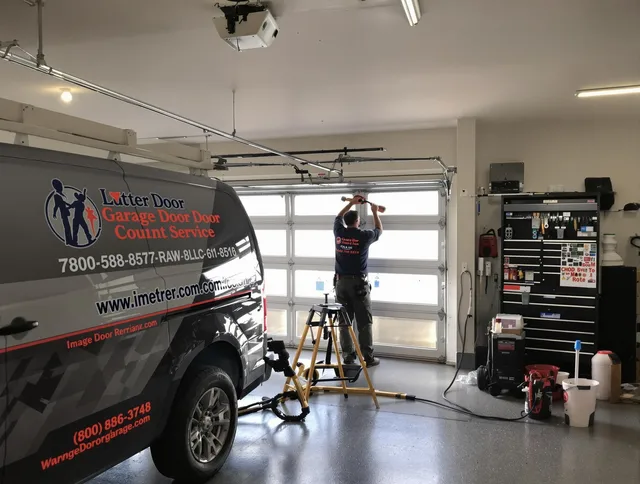 Mount Holly Garage Door Repair team performing same-day garage door repair in Mount Holly